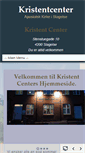 Mobile Screenshot of kristentcenter.dk